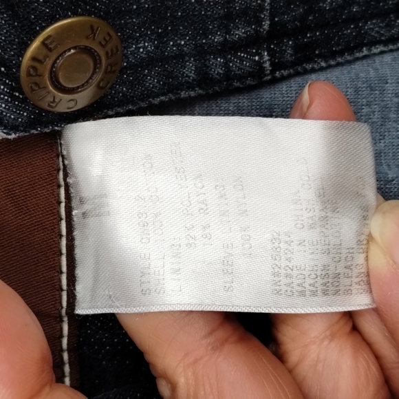 Cripple Creek Ranchwear Button Up Denim Jacket Size Medium - Picture 9 of 11